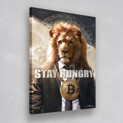 Stay Hungry Canvas